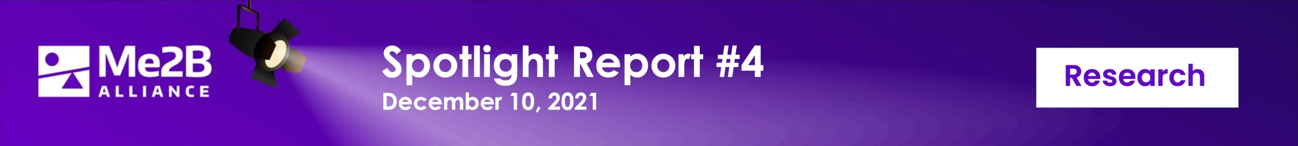 Spotlight Report #4, December 10, 2021 header banner